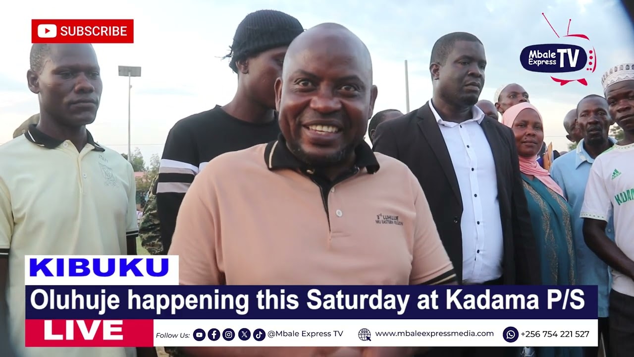 Oluhuje preparations in final stages ahead of mega event in Kibuku at Kadama Primary School 