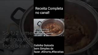 Como Fazer GALINHA GUISADA ,#receitas #Shorts,