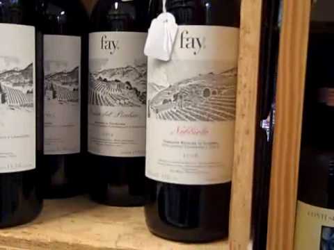 Weinverkauf in Italien