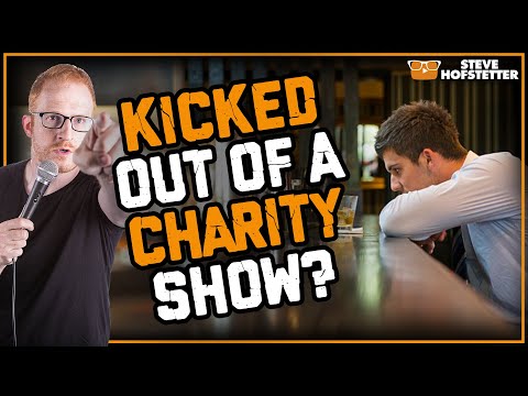 Heckler owned at charity show - Steve Hofstetter