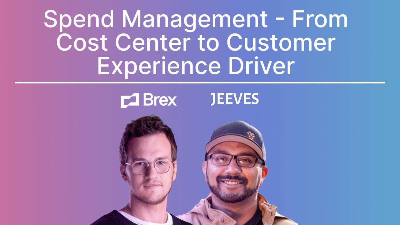 Brex & Jeeves | Spend Management: AI in FinTech to Drive Customer Experiences | TransformX 2022