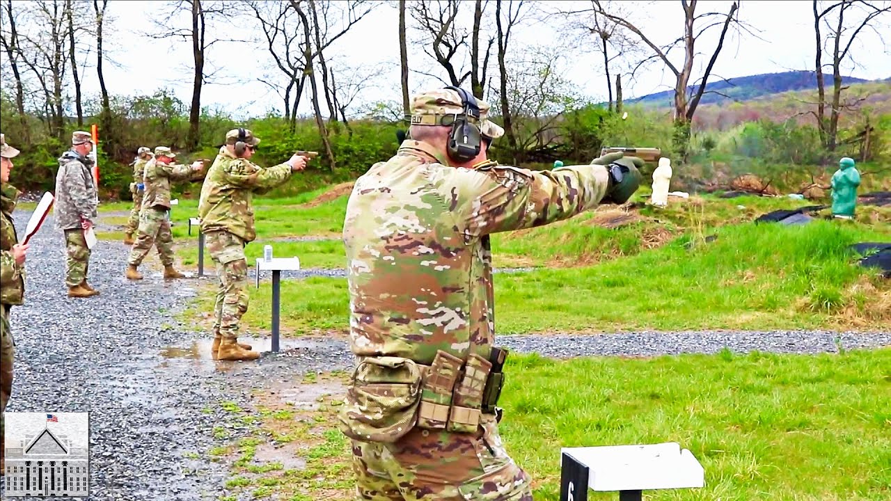 M17 Combat Pistol Qualification at Fort Indiantown Gap