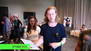Asher Roth freestyle with the Belkin Thunderstorm for iPad at SXSW!