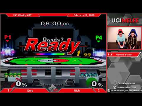UCI Weekly #47 - Quig vs Nishi - Winner's Bracket
