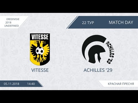 AFL18. Nederlands. Eredivisie. Day 22. Vitesse - Achilles'29