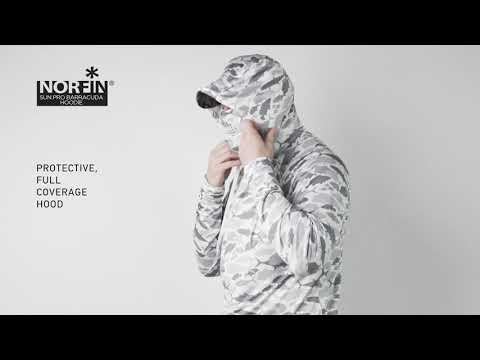 Krekls Norfin SUN PRO BARRACUDA HOODIE