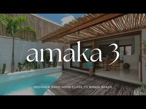 Amaka Villas 3 : Designer Boho Home Close to Bingin Beach