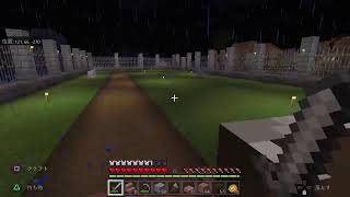 はじめてのマインクラフトで大冒険　本拠点製作始めます