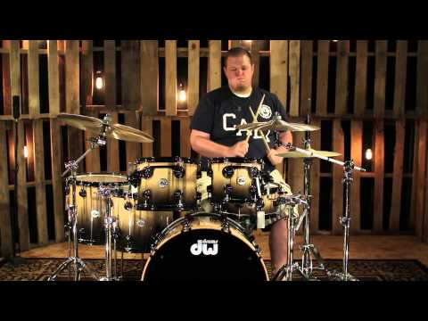 Dw Collectors Black Fade Over Vertical Mineral maple