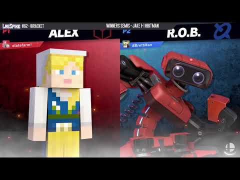 Lagspike 62 8Bitman (Rob) VS Jake (Steve)