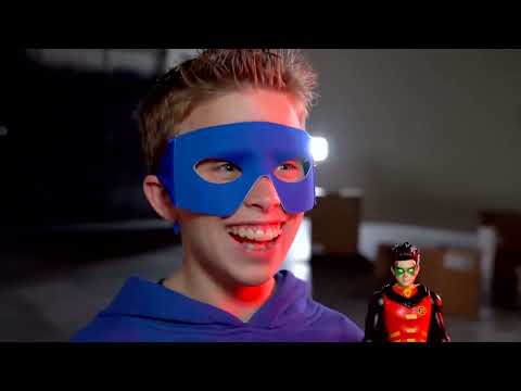 Ninja Kidz team up with Robin to Save Batman from The Joker!