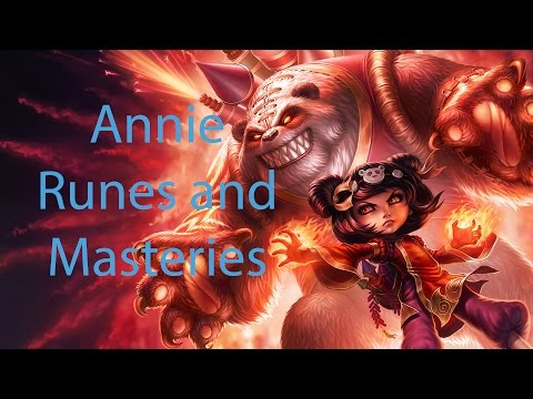 Annie Runes and Masteries Season 4