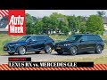 Lexus RX 450h vs. Mercedes-Benz GLE 350de - AutoWeek Dubbeltest - English subtitles