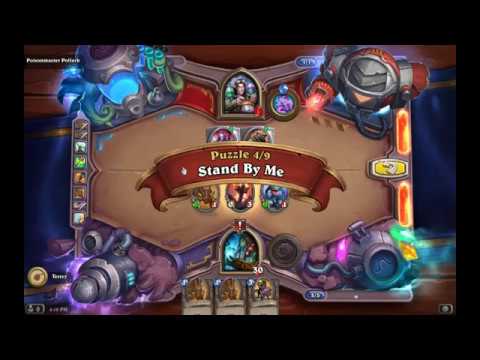 Solution Puzzle Lab Lethal: Stand By Me - Poisonmaster Pollark (4/9), Hearthstone Boomsday