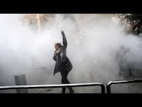 Breaking Anti government protesters being murdered by Iranian ISLAMIC police January 1 2018 Video