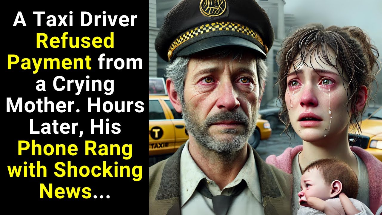 A Taxi Driver Refused Payment from a Crying Mother. Hours Later, His Phone Rang with Shocking News
