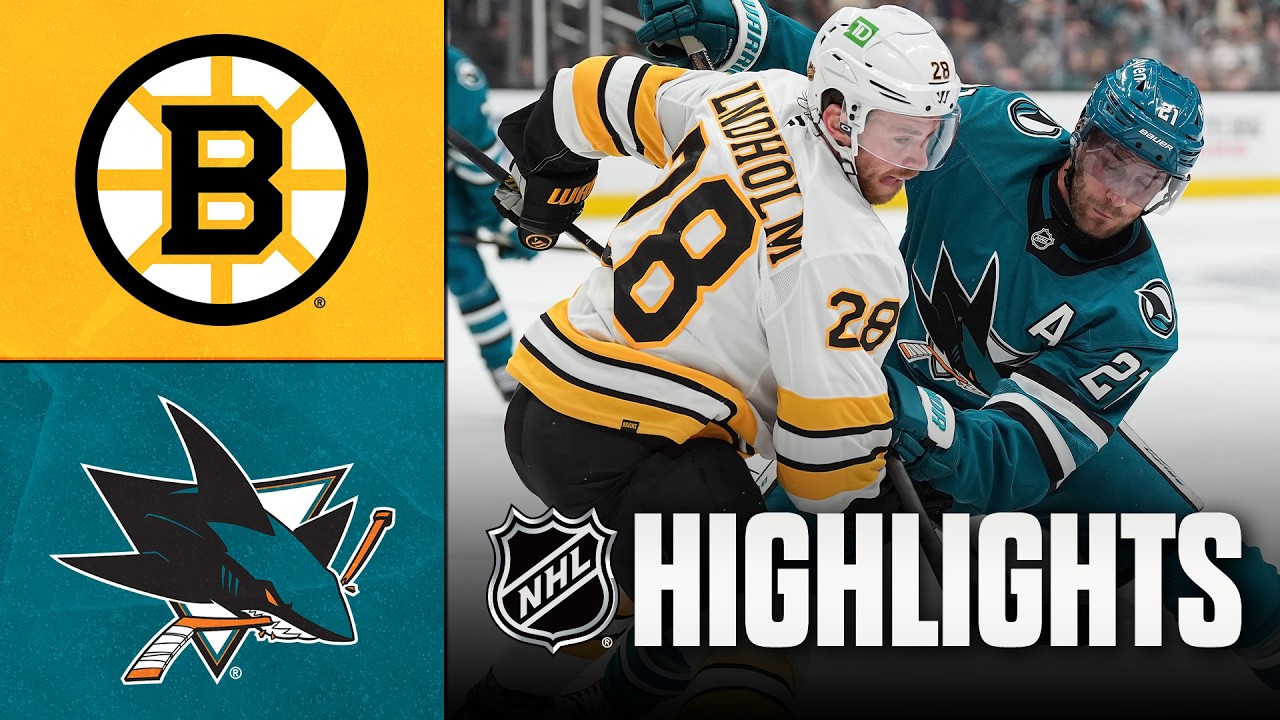 Bruins vs. Sharks | NHL Highlights | Oct 13, 2026