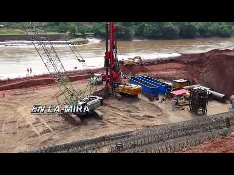 ESTE ES EL AVANCE DE LA CONSTRUCCIÓN DEL PUENTE SAUCE