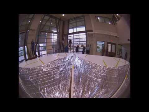LightSail onboard camera timelapse