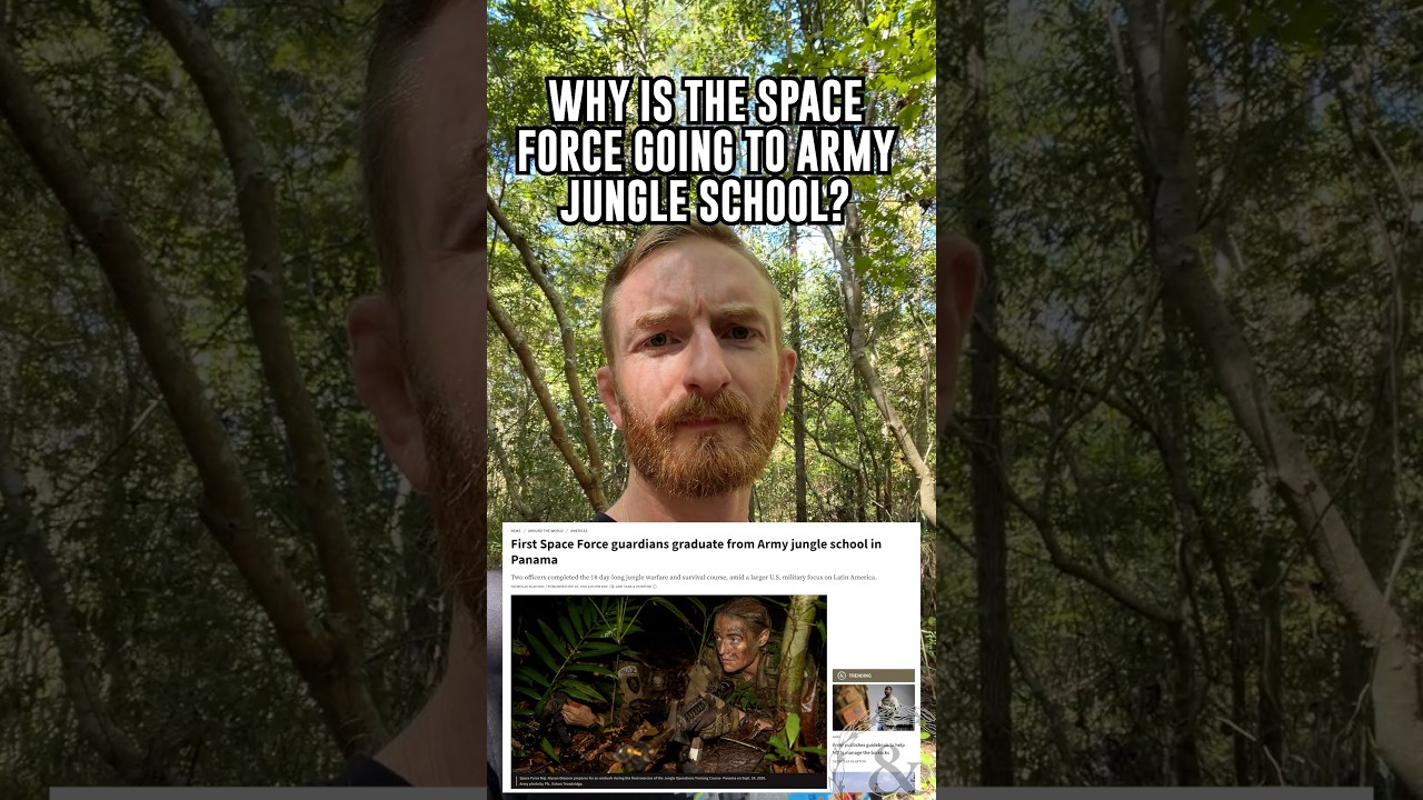 Why is the Space Force going to the Army's jungle school?