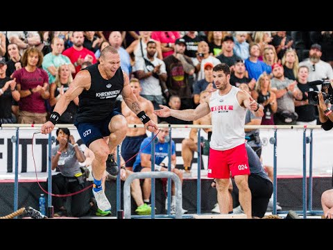 Roman Khrennikov Fights Through Parallel-Bar Pull — 2023 NOBULL CrossFit Games