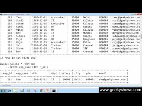 1 Introduction to SQL Hindi