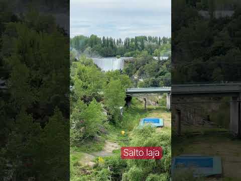 Salto laja en la región del Biobío  #chile #viral #naturaleza #shorts #shortvideo