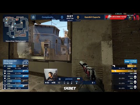 YOU LOSE YOU OUT!!   Complexity vs Gambit  CSGO   IEM Summer 2021   HIGHLIGHTS !!!