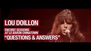 Lou Doillon - Questions and Answers / Part of Encore! Sessions