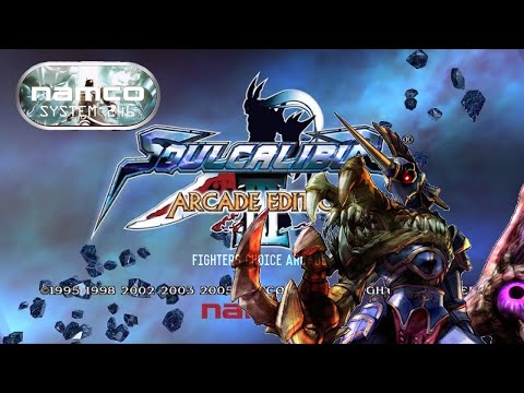 SOUL CALIBUR III Arcade Edition Nightmare Gameplay Namco System 246 Arcade 4K (60FPS)