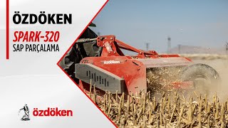 Özdöken Spark 2400 szántóföldi szárzúzó