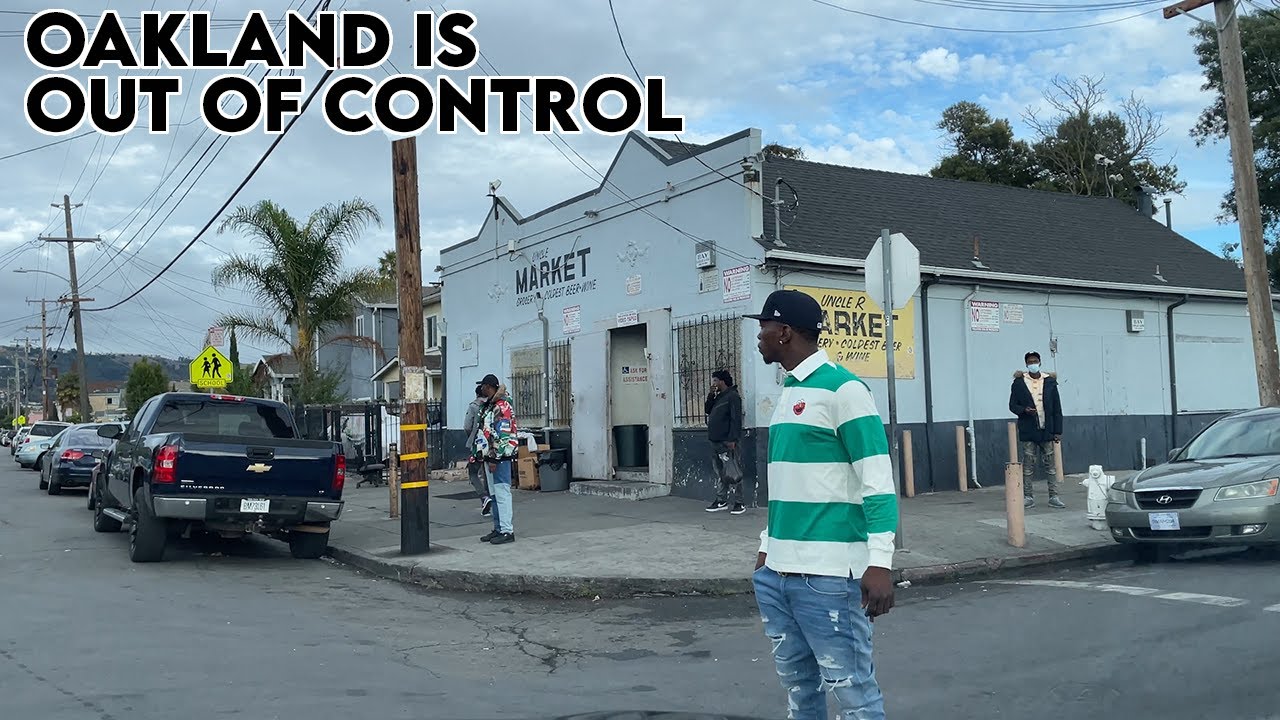 I drove into Oakland, California's Most DANGEROUS Hoods. It was nuts.