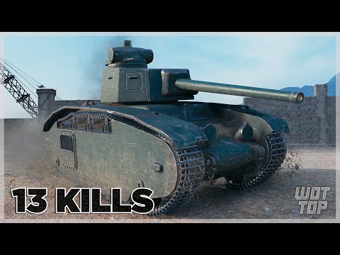 BDR G1 B - 13 Kills 4.5K Damage - World of Tanks