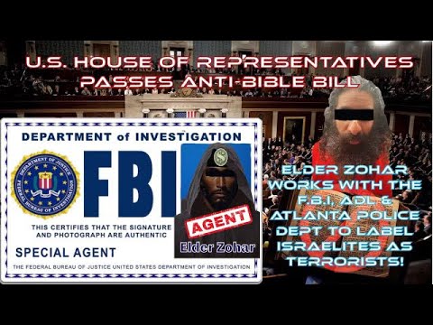 ELDER ZOHAR WORKS WITH THE FBI, ADL, & APD TO LABEL ISRAELITES AS TERRORISTS! UNDENIABLE PROOF!!!