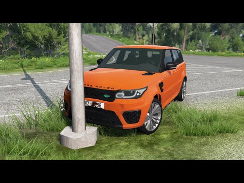 Loss of Control Car Crashes 49 - BeamNG Drive