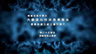 前行实修法 >> 前行实修法85