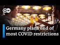 COVID 19 Germany To Ease Most COVID Measures By March 20 DW News