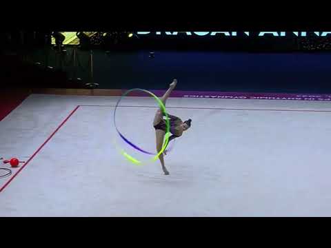 Annaliese Dragan ROU Ribbon AA FINAL EUROPEAN CHAMPIONSHIPS 2023