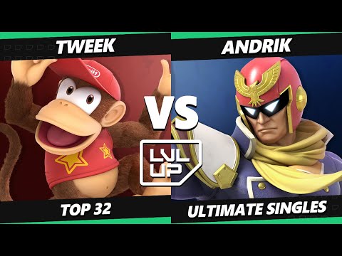 LVL UP EXPO 2023 - Tweek (Diddy Kong) Vs. Andrik (Captain Falcon) SSBU Ultimate Tournament
