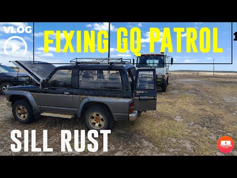 GQ Patrol Sill Rust Repair