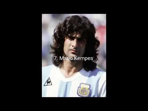 Top 10 piłkarzy w historii reprezentacji Argentyny #shorts #copa america #Argentina