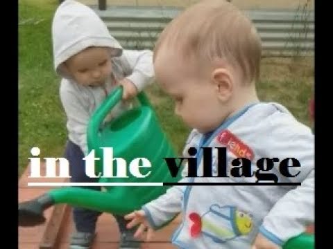 Life of twins in the village