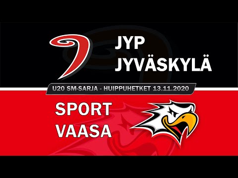 U20 SM-sarja Highlights | JYP U20 vs. Sport U20 | 13. Marras 2020