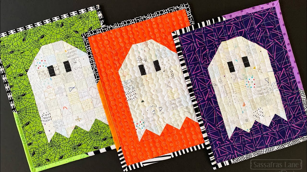 Free Patchwork Ghost pattern available on our website!