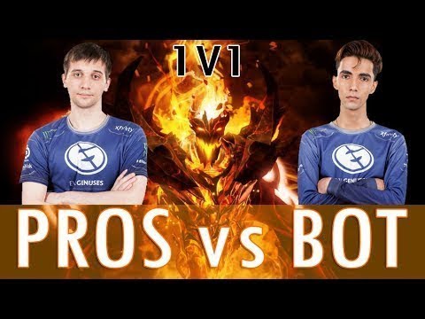 ARTEEZY vs OPEN AI bot/Артизи против супер бота из Ti7 OPEN bot AI