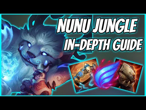 GUIDE ON HOW TO PLAY NUNU JUNGLE IN SEASON 10 - HIGH EARLY PRESSURE PLAY STYLE - League of Legends