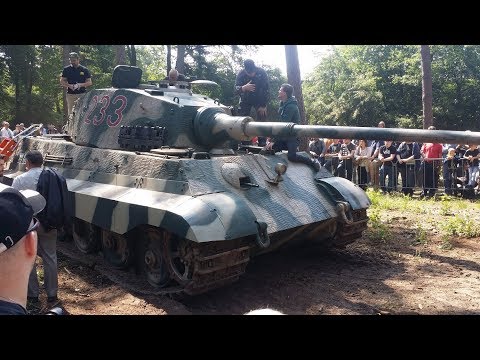 militracks 2018     PzKpfw VIb Königstiger !!!!!