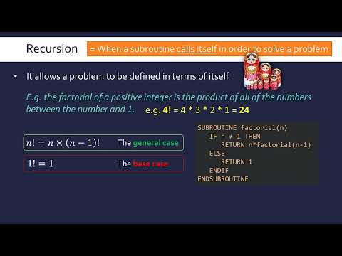 What is 'Recursion'?