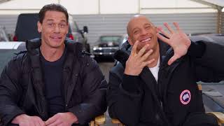 Fast 9 | On set with Vin Diesel and John Cena
