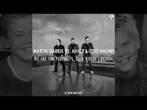 Martin Garrix vs. Otto Knows & Avicii - We Are The People vs. Back Where I Belong (Dj Bau Mashup)